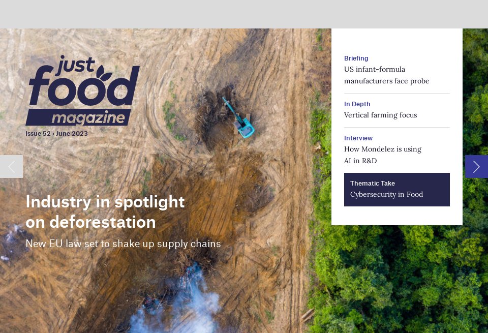 How Mondelez is using AI in R&D - Just Food | Issue 52 | June 2023